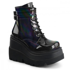 Hologram 11,5 cm SHAKER-52 demoniacult alternativ kilehl boots plateau sort