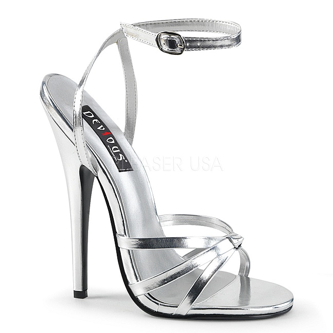 Fantastiske kærlighed for ikke at nævne Sølv 15 cm Devious DOMINA-108 højhælede sandaler til kvinder