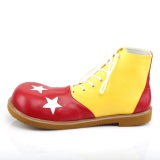 CLOWN-02 funtasma unisex klovne sko og cirkussko Gule