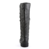 GOTHAM-109 black captain boots cosplay halloween mens boots