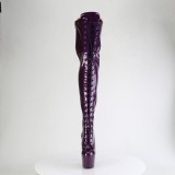 Glitter 18 cm ADORE-3020GP Violet lrlange stvler hje hle med snrebnd