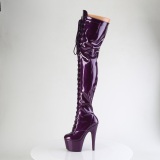 Glitter 18 cm ADORE-3020GP Violet lrlange stvler hje hle med snrebnd