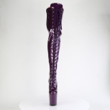 Glitter 20 cm FLAMINGO-3020GP Violet lrlange stvler hje hle med snrebnd