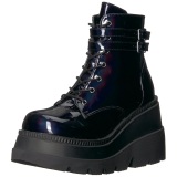 Hologram 11,5 cm SHAKER-52 demoniacult alternativ kilehl boots plateau sort