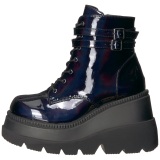 Hologram 11,5 cm SHAKER-52 demoniacult alternativ kilehl boots plateau sort