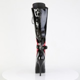 Lak 13,5 cm high heels pleaser stvler med plateau