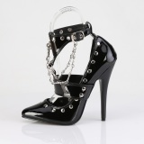 Lakpumps 15 cm DOMINA-118 stiletto spidse pumps med stiletter hle