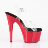 Red platform 18 cm ADORE-708 poledance shoes